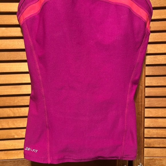 Nike Dri-Fit Raspberry & Pink Racerback Workout Top - Picture 8 of 16